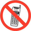 Piktogramm Mobiltelefon verboten